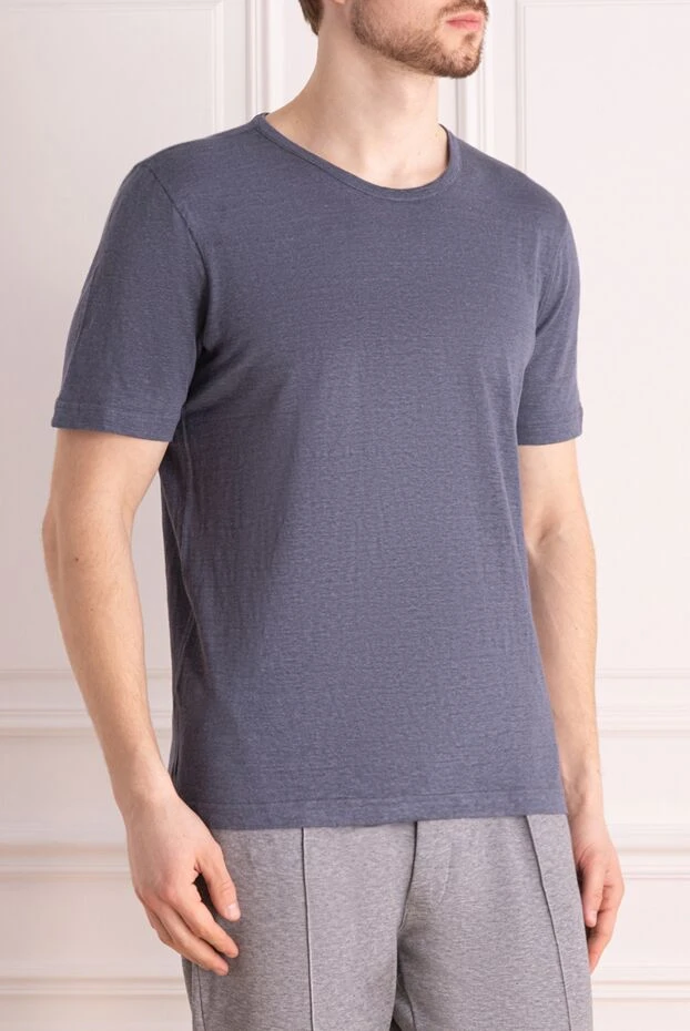 Barba Napoli футболка мужская серая 177193 - фото 3