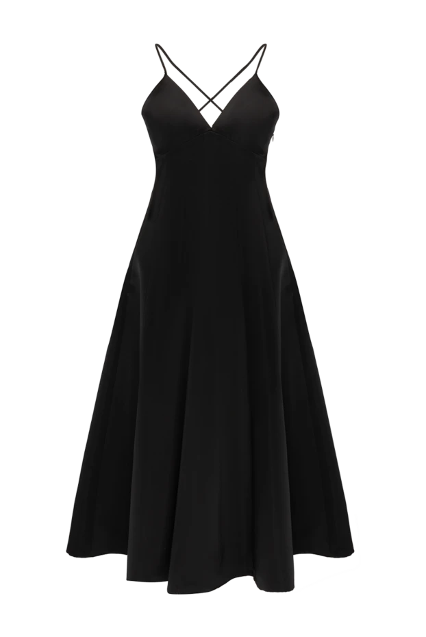 Philosophy di Lorenzo Serafini woman women's black polyester dress купить с ценами и фото 177239 - photo 1