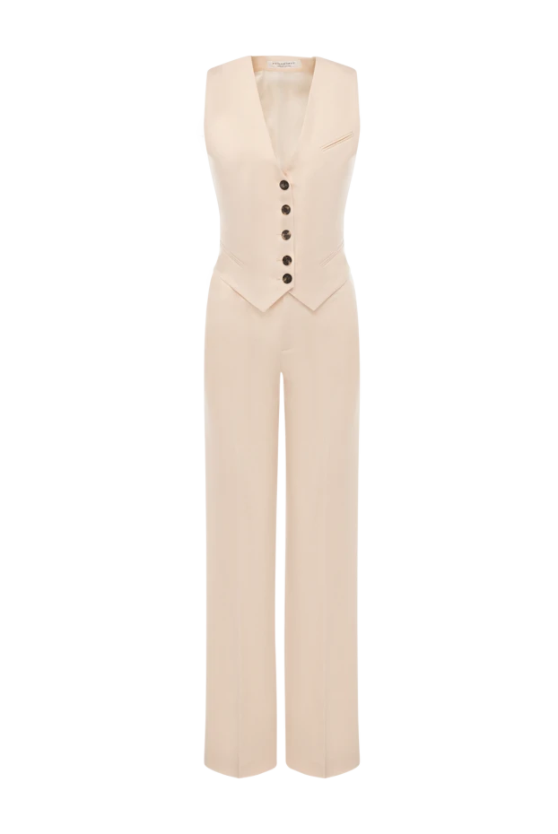 Philosophy di Lorenzo Serafini woman women's beige suit with trousers купить с ценами и фото 177249 - photo 1