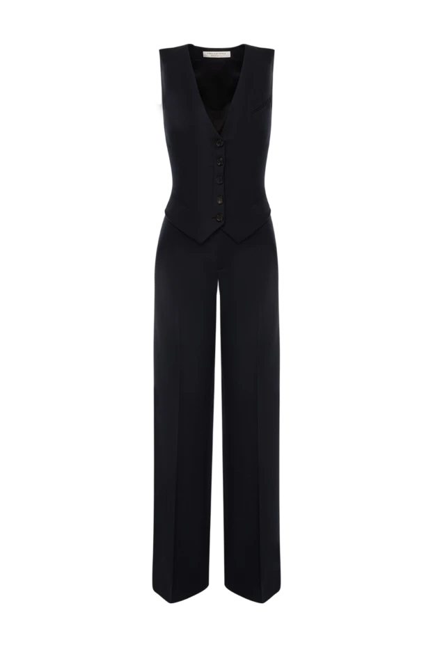 Philosophy di Lorenzo Serafini woman women's blue suit with trousers купить с ценами и фото 177250 - photo 1