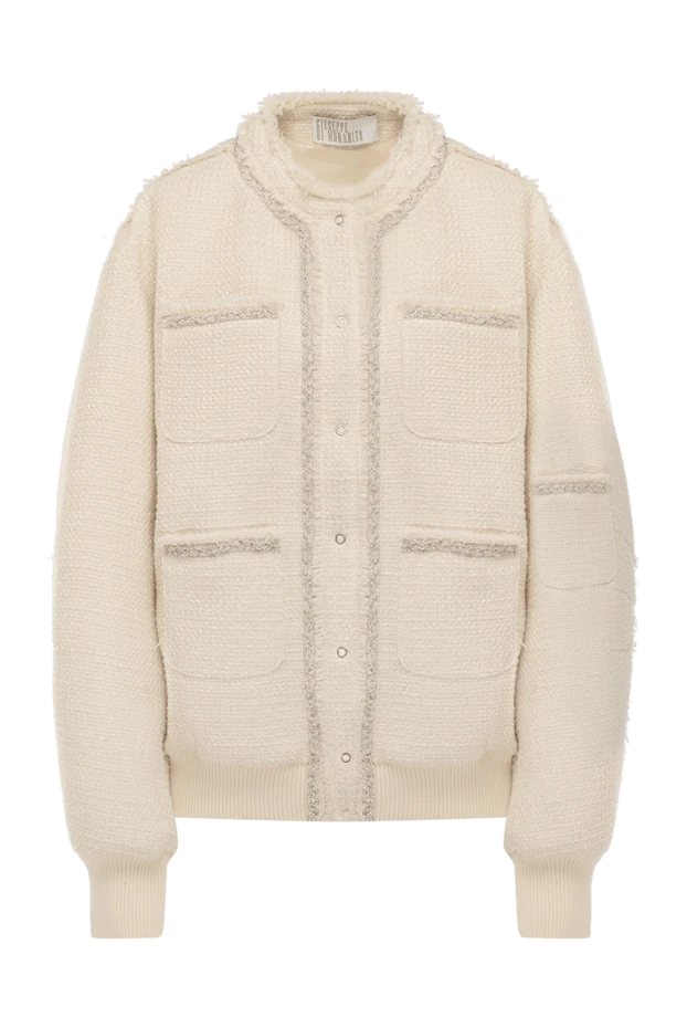 Giuseppe Di Morabito woman women's beige jacket купить с ценами и фото 177293 - photo 1