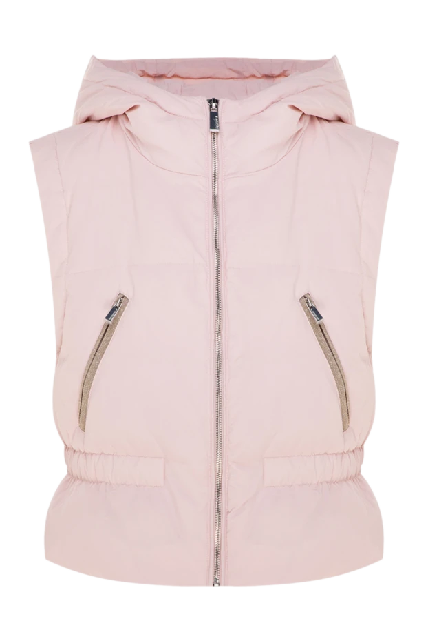 Max&Moi woman women's polyester vest pink купить с ценами и фото 177315 - photo 1