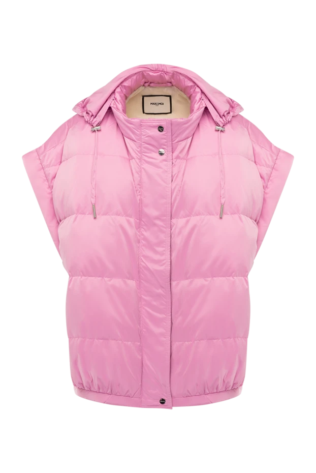 Max&Moi woman women's polyester vest pink купить с ценами и фото 177319 - photo 1