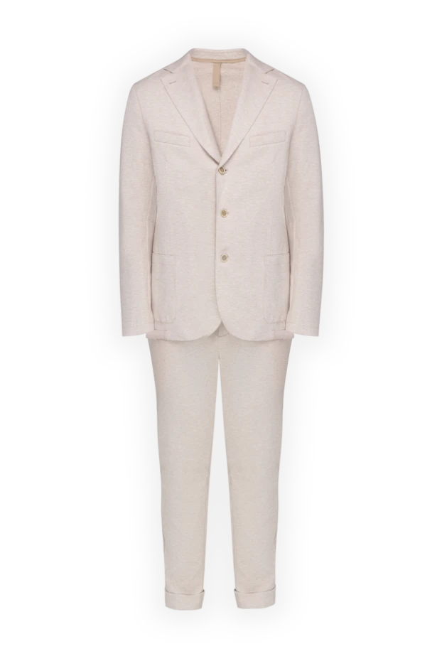 Eleventy man beige men's walking suit купить с ценами и фото 177501 - photo 1