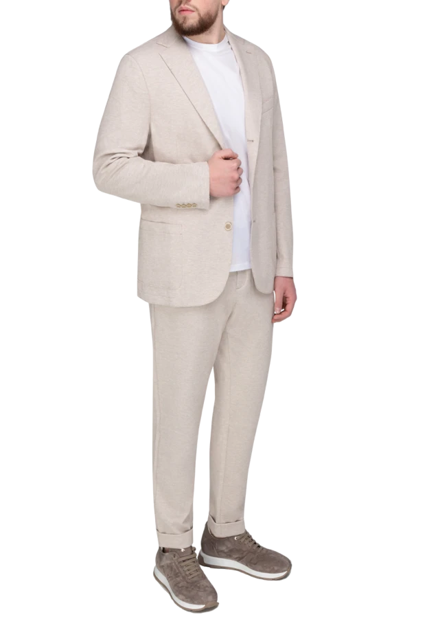 Eleventy man beige men's walking suit купить с ценами и фото 177501 - photo 2