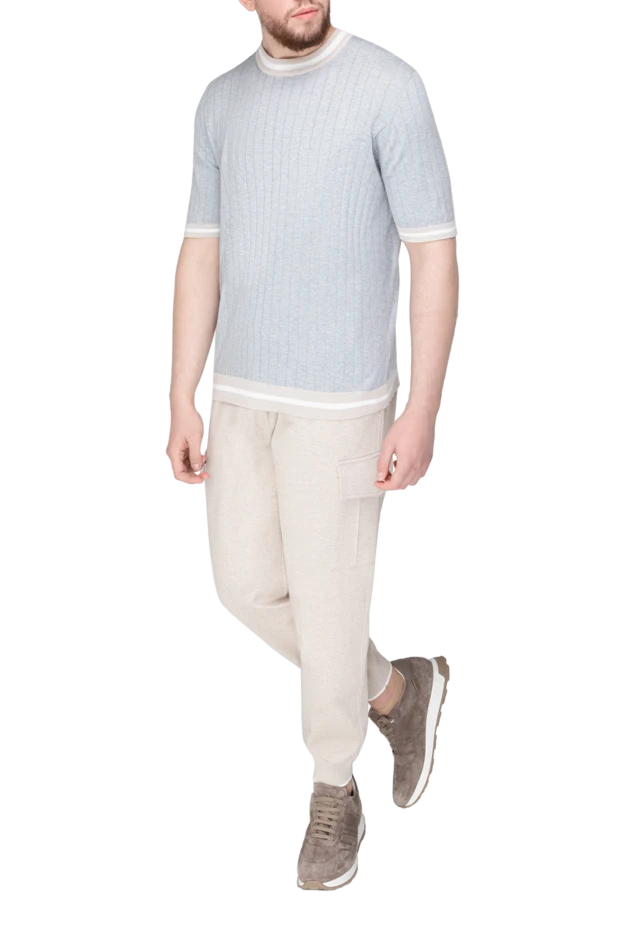 Eleventy man men's beige trousers купить с ценами и фото 177533 - photo 2