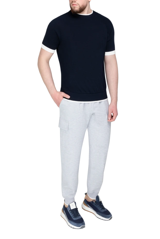 Eleventy man men's gray trousers купить с ценами и фото 177534 - photo 1