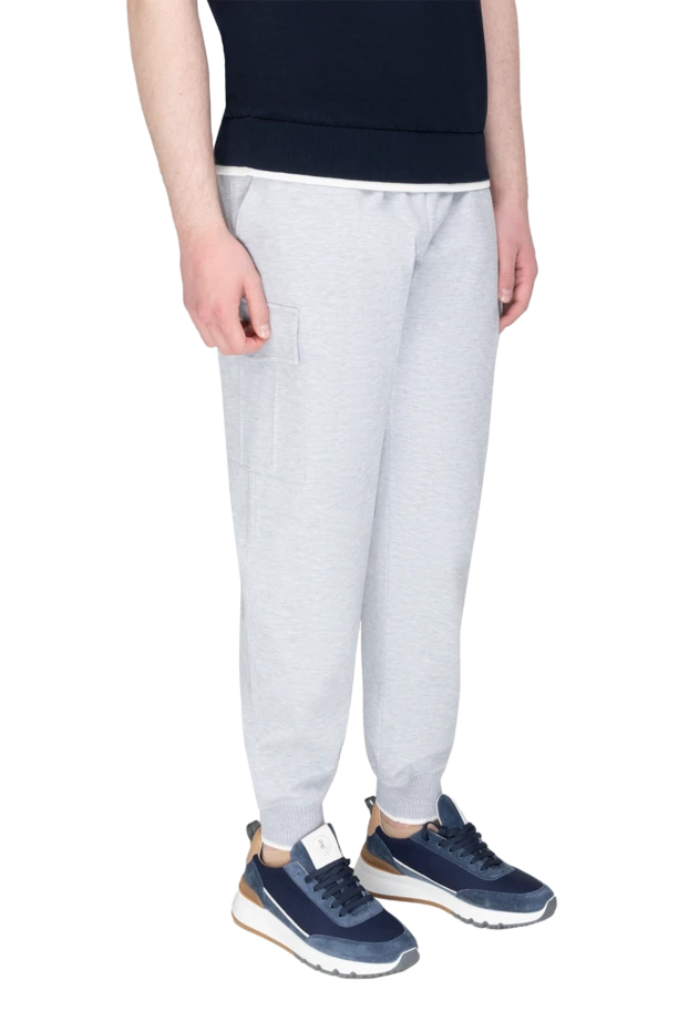 Eleventy man men's gray trousers купить с ценами и фото 177534 - photo 2