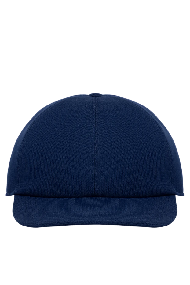 Eleventy man cotton cap for men, blue купить с ценами и фото 177550 - photo 1