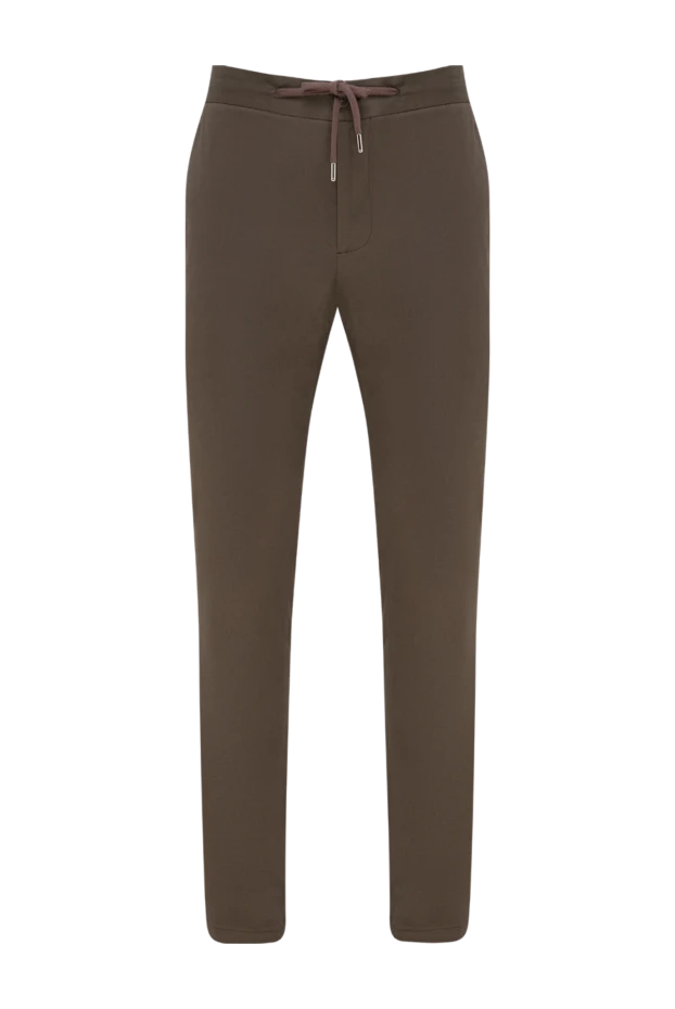 Cesare di Napoli man men's brown trousers купить с ценами и фото 177579 - photo 1