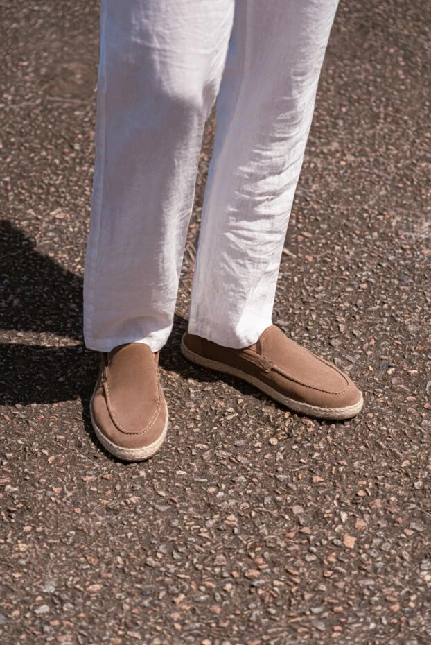 Nubuck Espadrille Loafers Light Beige
- photo 2