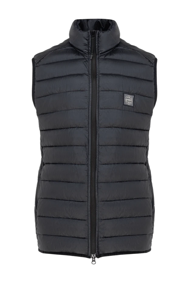 Stone Island man polyamide vest men's blue купить с ценами и фото 177601 - photo 1