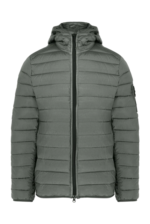 Stone Island man men's blue polyamide jacket купить с ценами и фото 177604 - photo 1