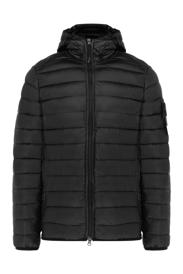 Stone Island man black polyamide jacket for men купить с ценами и фото 177606 - photo 1