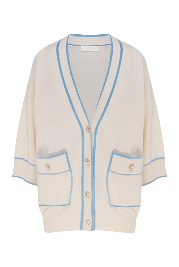 Rocco Ragni woman women's cashmere cardigan beige купить с ценами и фото 177649 - photo 1