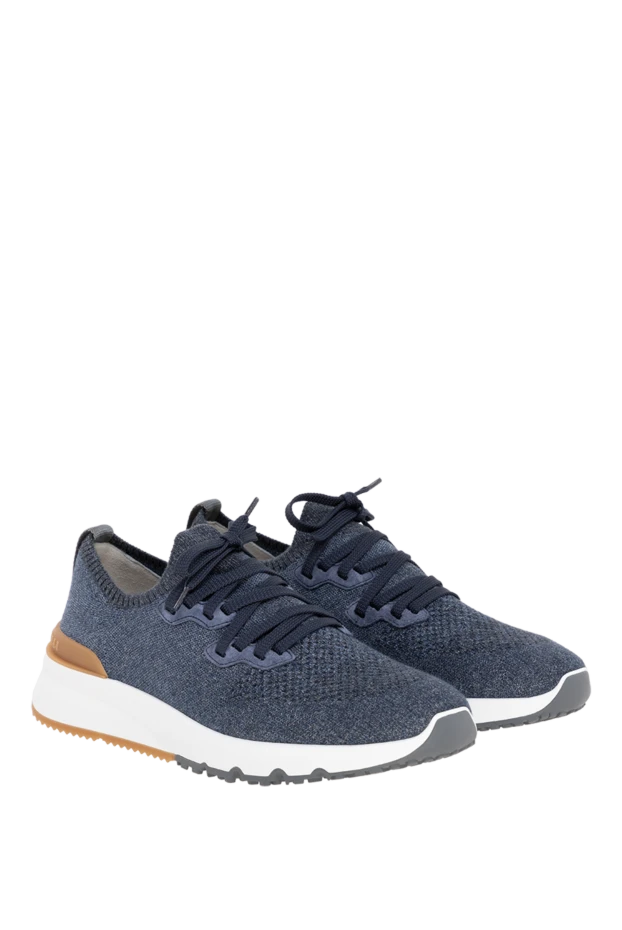 Brunello Cucinelli sneakers for men blue 177672 - photo 3