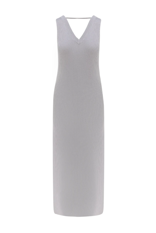 Әйелдерге арналған сұр мақта көйлегі - фото 1