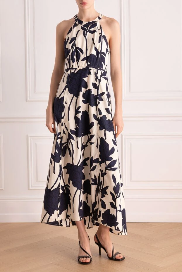 Brunello Cucinelli cotton dress for women blue 177706 - photo 2