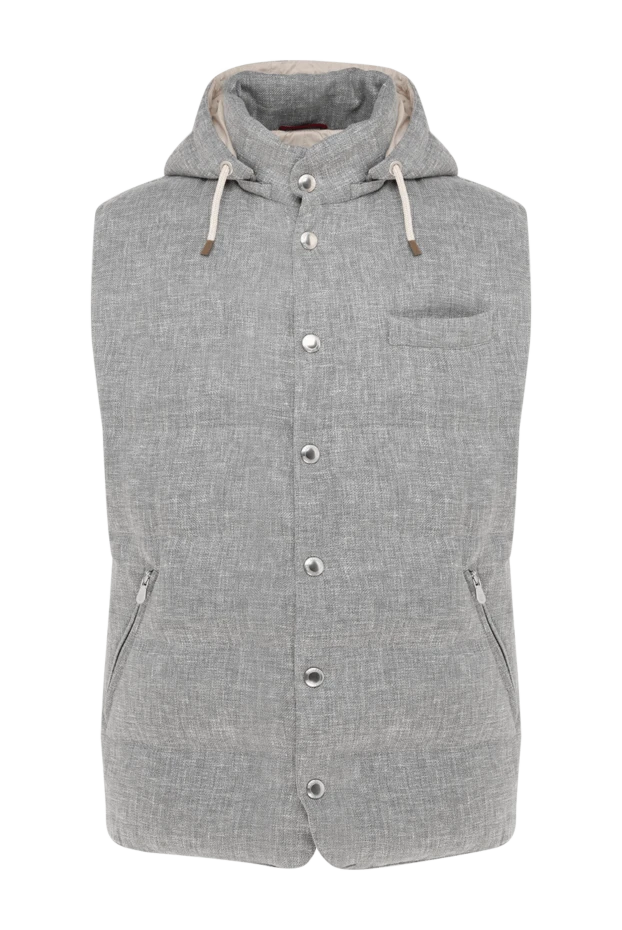 Жилет мужской черный - фото 1