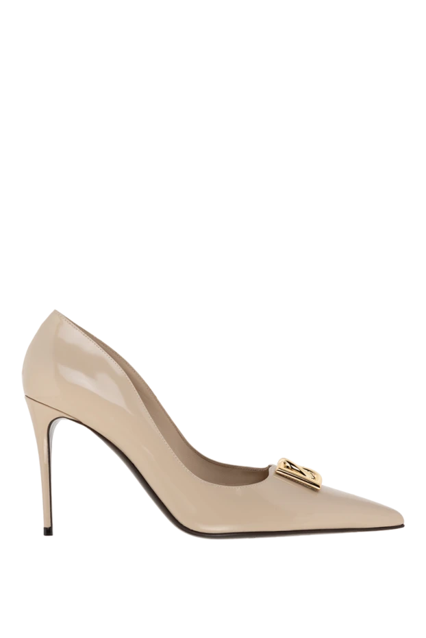 Dolce & Gabbana woman women's shoes made of genuine leather, beige купить с ценами и фото 177760 - photo 1