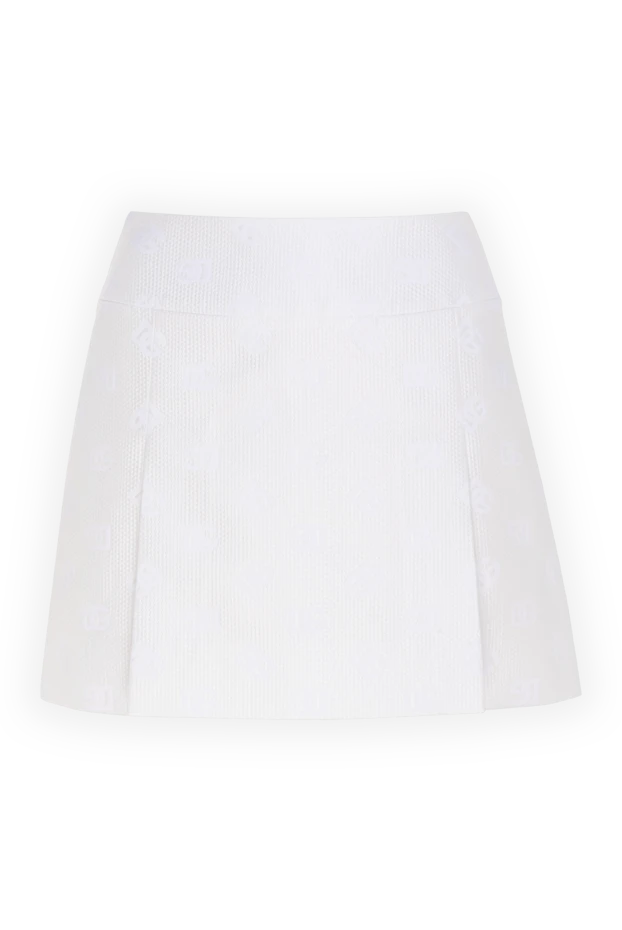 Dolce & Gabbana woman women's white mini skirt купить с ценами и фото 177767 - photo 1