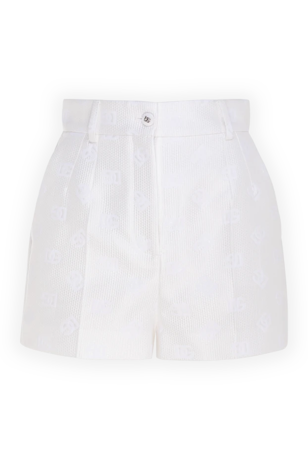 Dolce & Gabbana woman women's white shorts купить с ценами и фото 177773 - photo 1