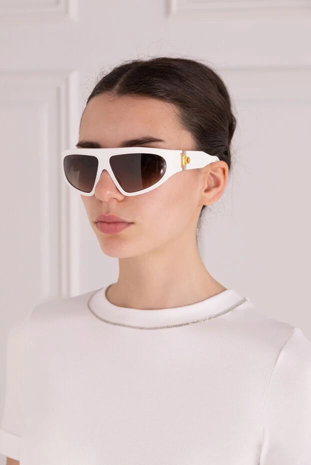 Balmain woman women's sunglasses white купить с ценами и фото 177794 - photo 2