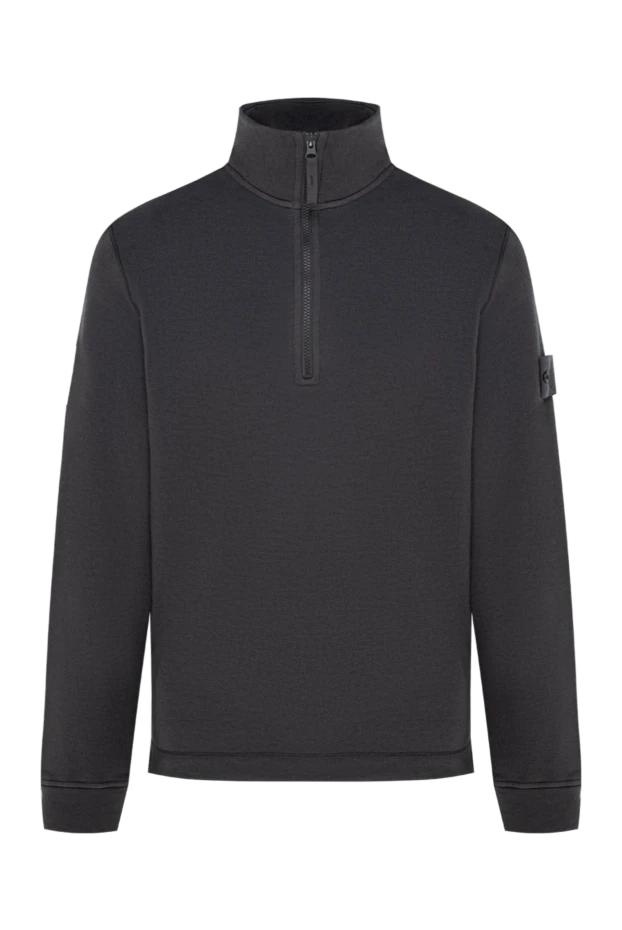 Stone Island man sweatshirt men's gray купить с ценами и фото 177920 - photo 1