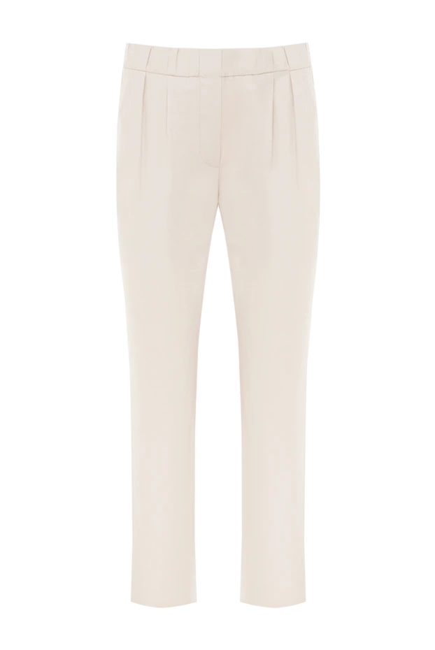 Classic trousers made of lightweight, smooth cotton
- photo 1