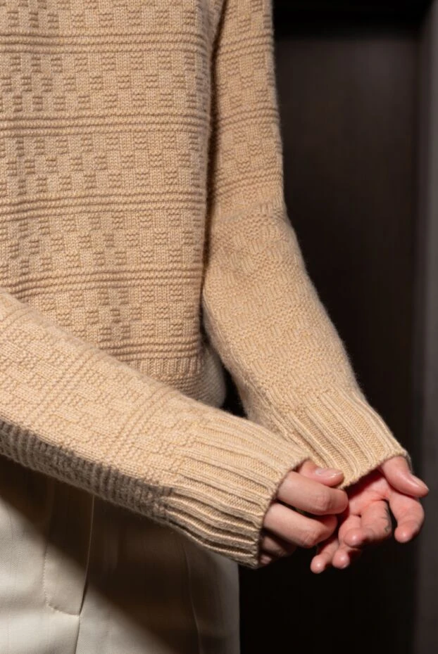 Loro Piana әйелдерге арналған кашемир секіргіш, бежевый 178060 - фото 2