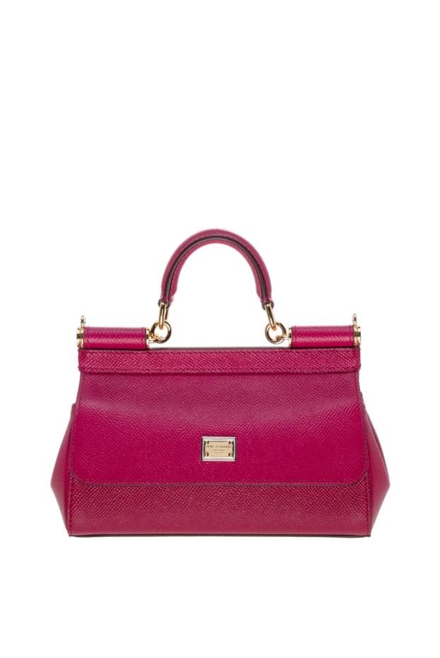 Dolce & Gabbana woman women's calfskin bag burgundy купить с ценами и фото 178080 - photo 1