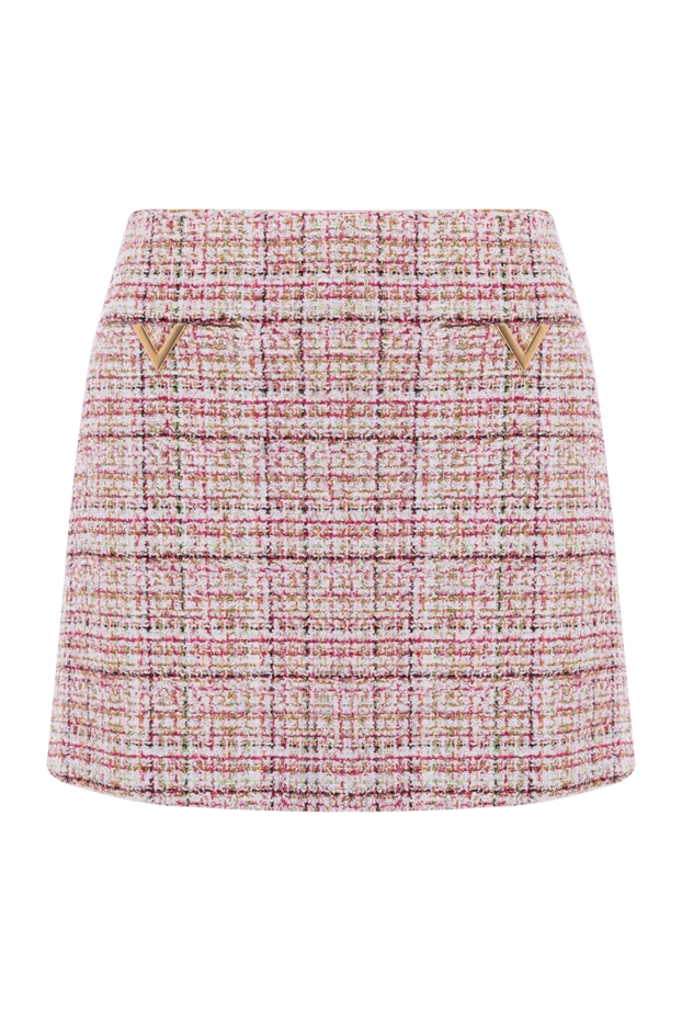 Valentino woman women's pink mini skirt купить с ценами и фото 178097 - photo 1