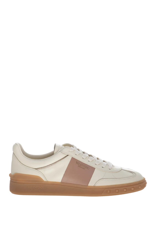 Valentino woman sneakers made of genuine leather white for women купить с ценами и фото 178107 - photo 1