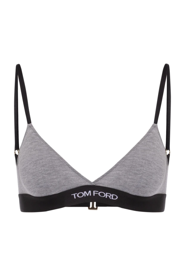 Tom Ford woman modal and elastane bra gray купить с ценами и фото 178110 - photo 1