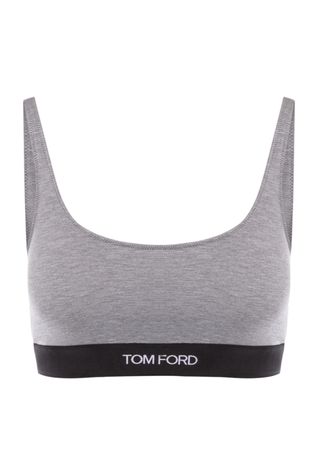 Tom Ford woman modal and elastane bra gray купить с ценами и фото 178116 - photo 1