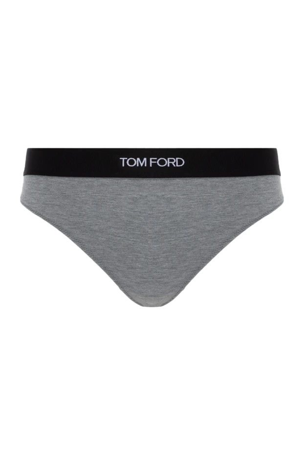 Tom Ford woman briefs made of modal and elastane for women, gray купить с ценами и фото 178119 - photo 1