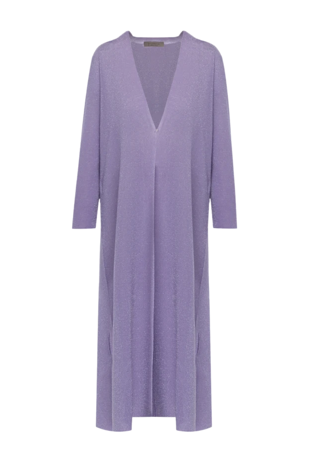 D.Exterior woman women's viscose and polyester cardigan purple купить с ценами и фото 178127 - photo 1