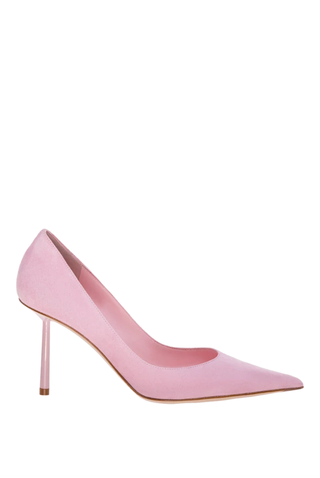 Le Silla woman women's pink suede heels купить с ценами и фото 178147 - photo 1