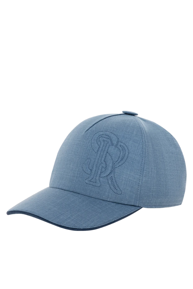 Stefano Ricci кепка голубая мужская 178198 - фото 3