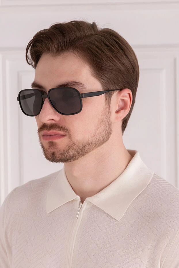 Stefano Ricci очки для защиты от солнца мужские черные 178205 - фото 2