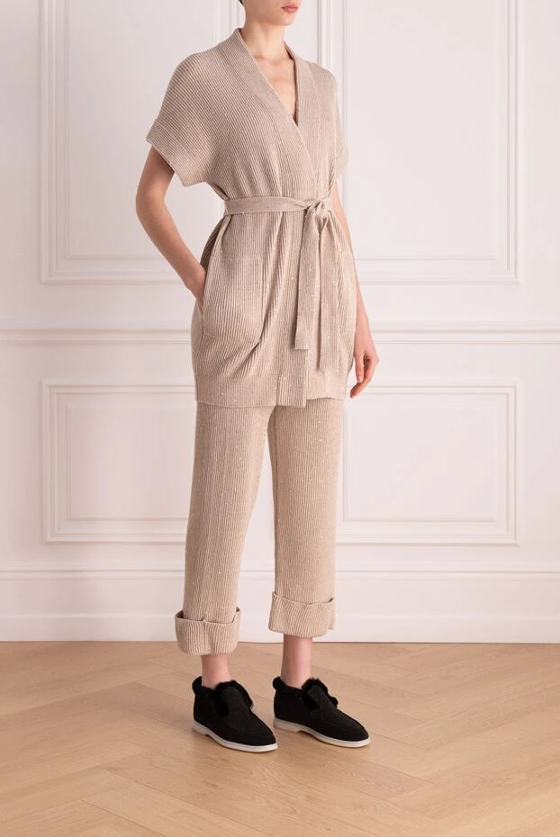 Brunello Cucinelli ribbed knit dress with pockets
 178230 - photo 3