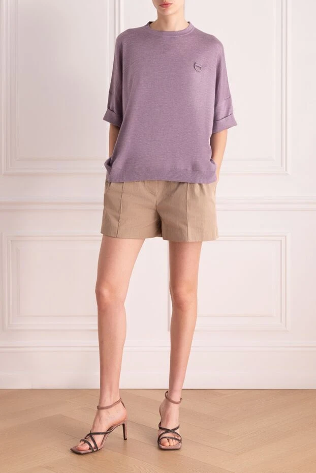 Brunello Cucinelli blouse for women purple 178241 - photo 2