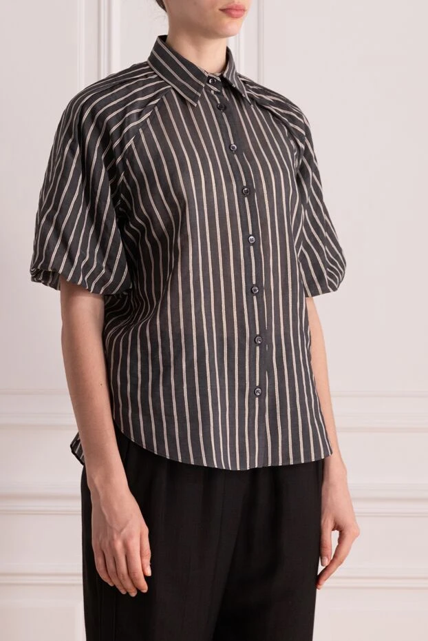 Brunello Cucinelli blouse for women gray 178307 - photo 3