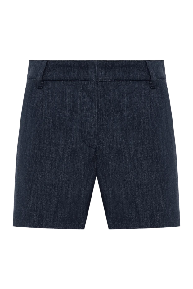 Denim shorts for women blue - photo 1