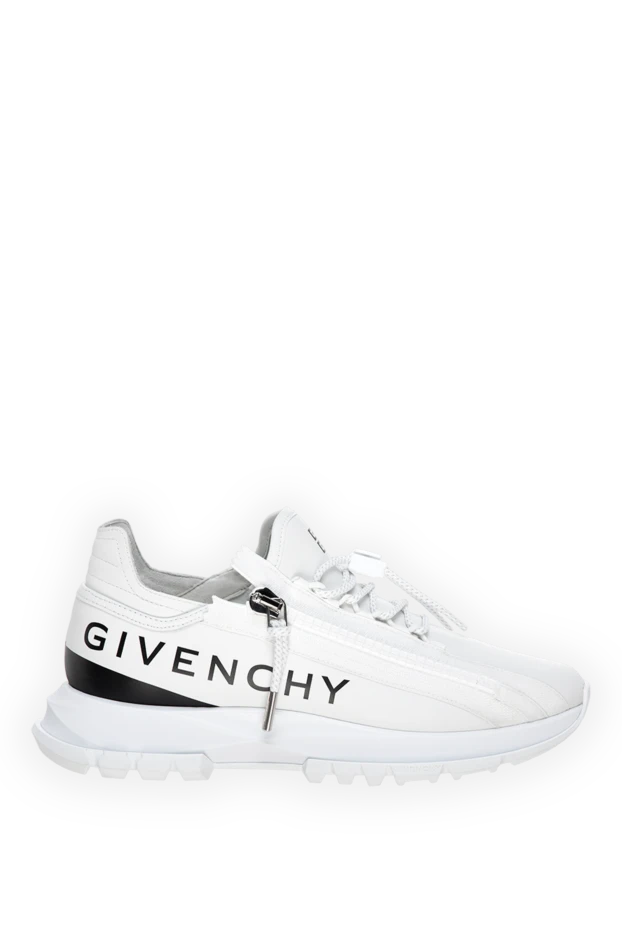 Givenchy woman women's white genuine leather sneakers купить с ценами и фото 178357 - photo 1