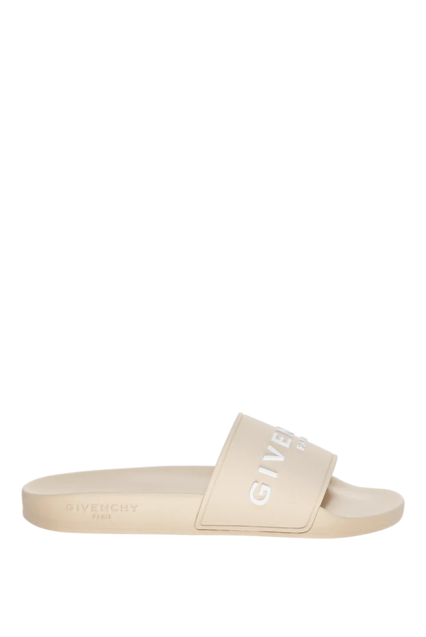 Givenchy woman women's rubber slippers, beige купить с ценами и фото 178358 - photo 1