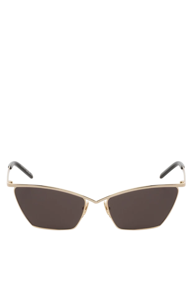 Saint Laurent woman yellow metal sunglasses купить с ценами и фото 178393 - photo 1