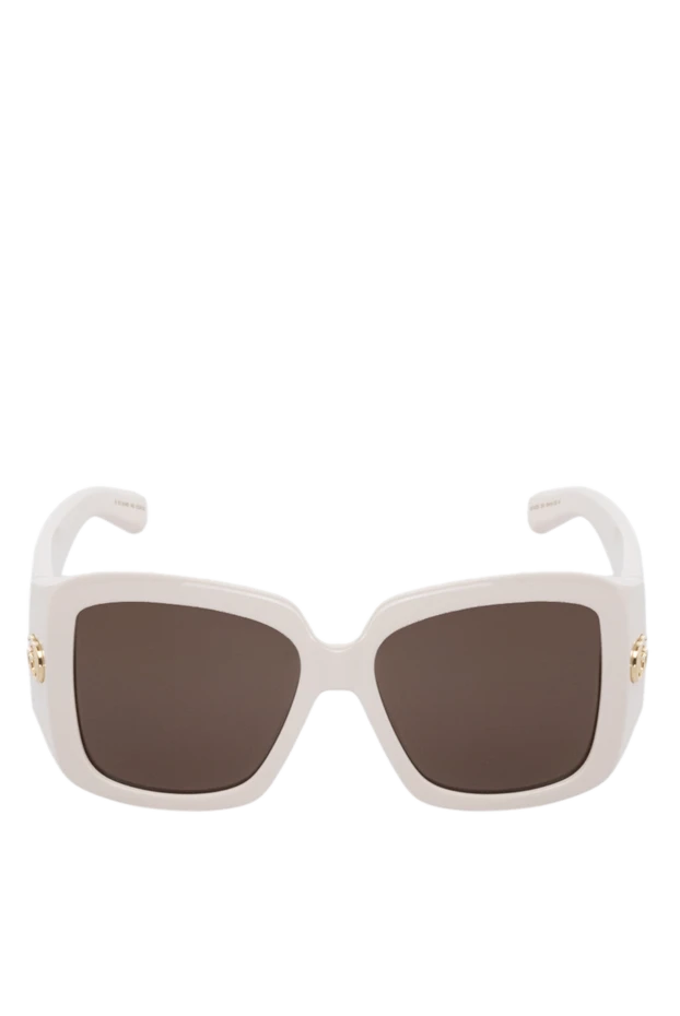 Gucci woman women's white plastic sunglasses купить с ценами и фото 178396 - photo 1