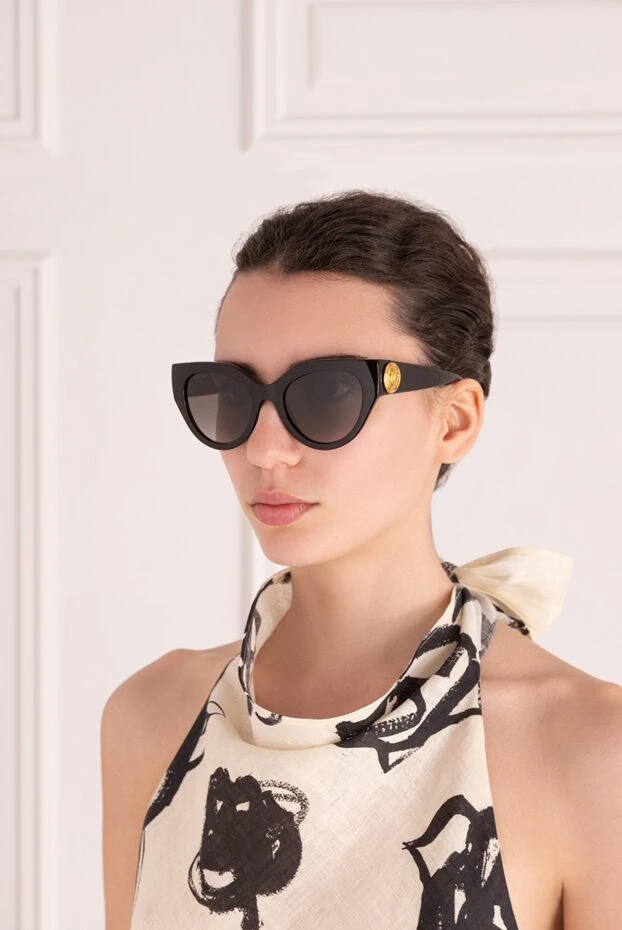 Gucci woman black plastic sunglasses купить с ценами и фото 178397 - photo 2