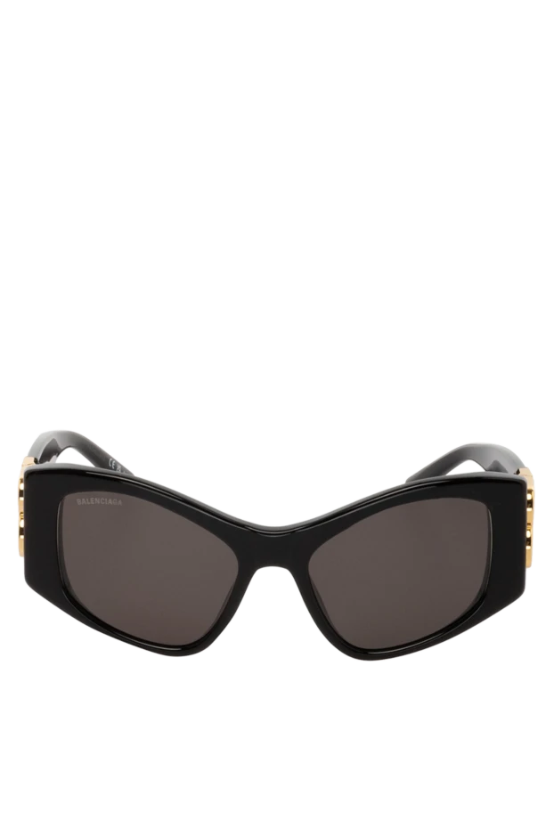 Balenciaga woman black plastic sunglasses купить с ценами и фото 178398 - photo 1